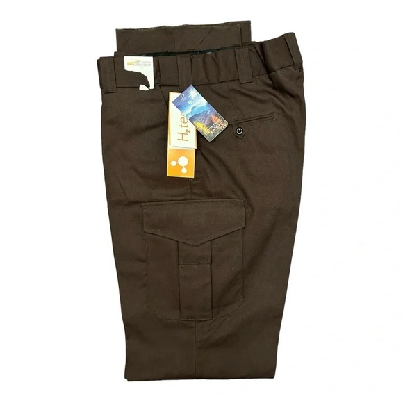 Perfection Uniforms Men’s MTX-ECO Series Un-hemmed Brown Trouser Pants Size 36 - Picture 2 of 8